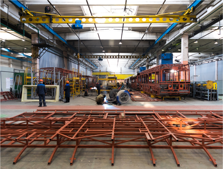 Steel Structure Fabrication & Erection