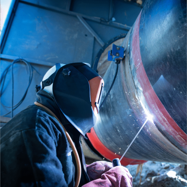 Installation of rotary and static equipment in petrochemical industry