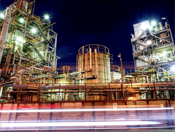 Post Weld Heat Treatment (PWHT) process being performed on industrial pipeline in Saudi Arabia.